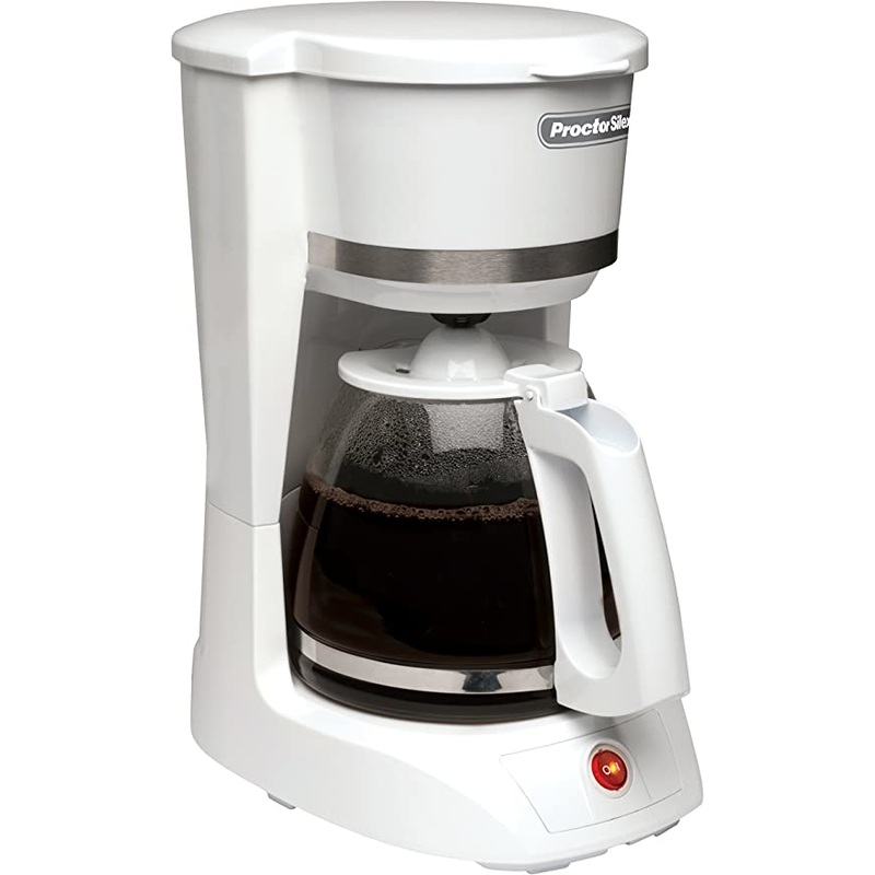 Proctor-Silex Coffee Maker 12-cup, white | 43801