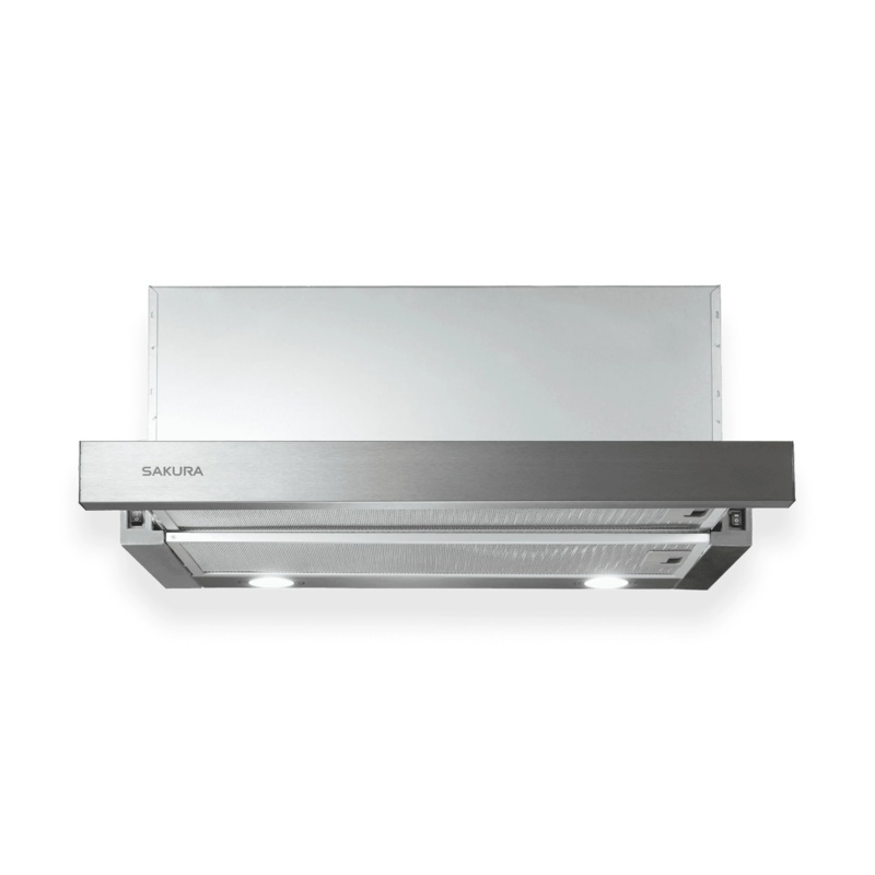 Sakura Hideaway Rangehood: 24" wide, Single Motor, 500 CFM | SA1000-24HS