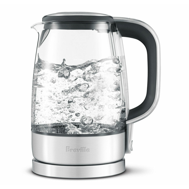 Breville Kettle |BKE595BSS| 1.7L with crystal clear Schott glass