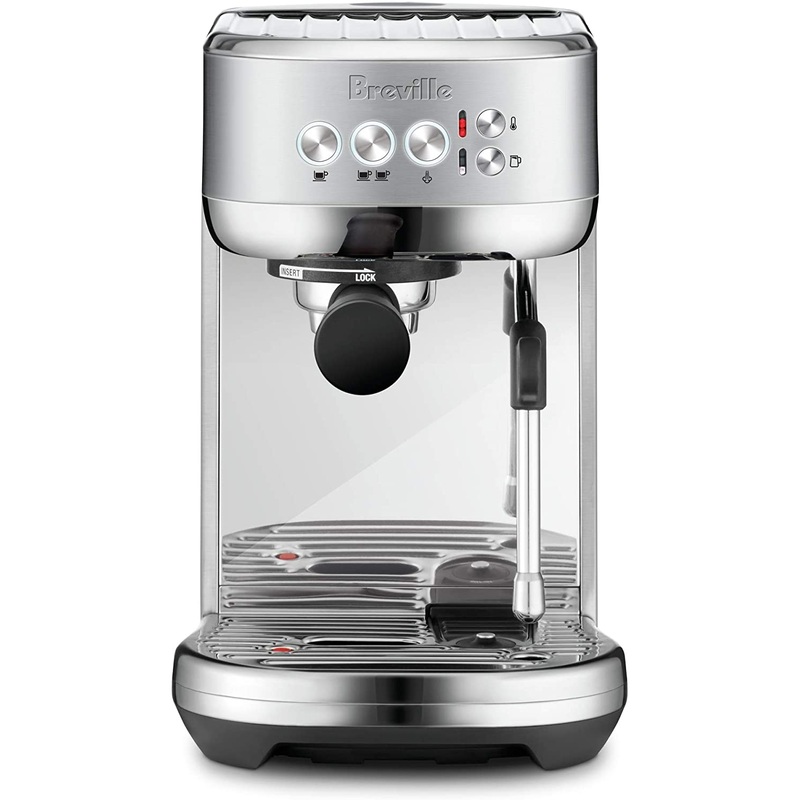 Breville The BAMBINO PLUS Espresso Maker: 1560W , brushed s/s | BES500BSS