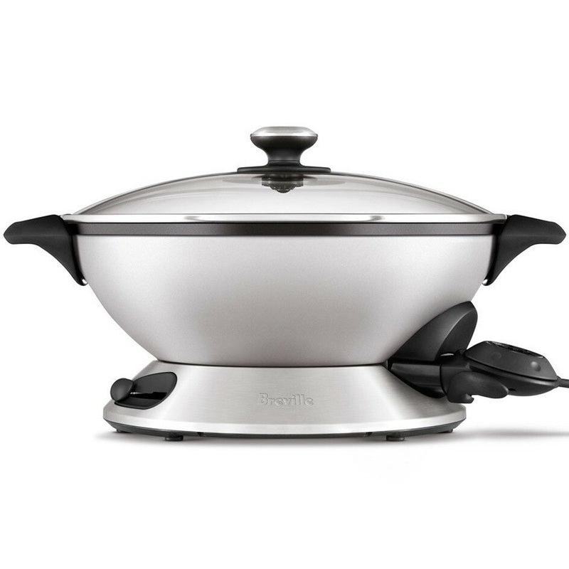 Breville Wok |BEW800BSS| 1800W, 8-Quart