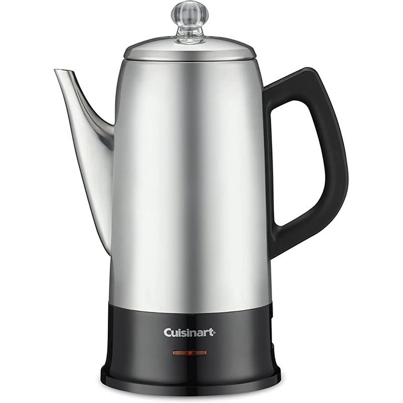 Cuisinart Coffee Percolator: 12 cup, Polished Stainless Steel | PRC-12NC