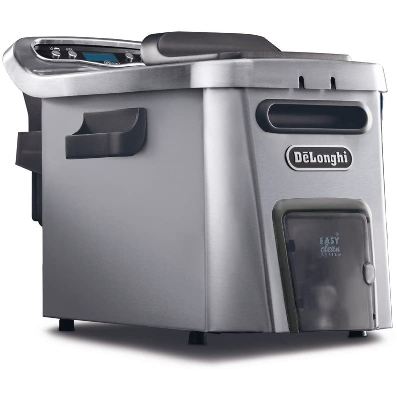 DeLonghi Livenza Deep Fryer: 4.5L, dual zone, digital controls, EasyClean drain system, s/s | D44528DZ
