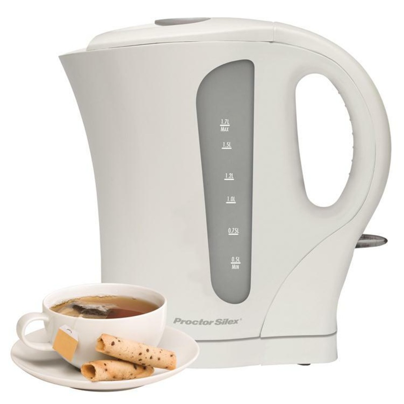 Proctor-Silex Kettle |K4090| 1.7 L, auto shut-off, cordless