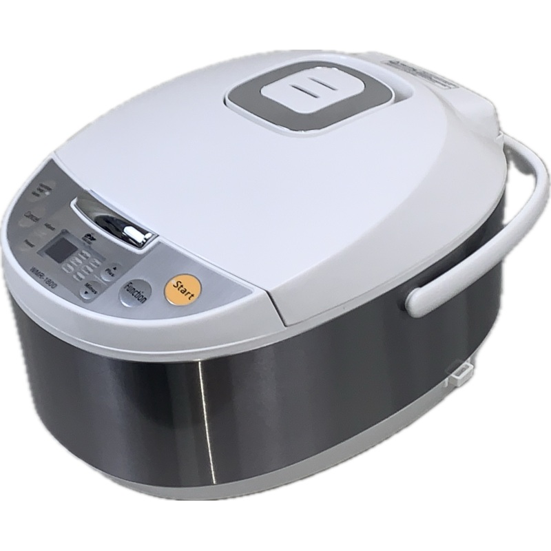 Whale Multi-Function Rice Cooker: 10 cup with Stainless Steel Inner Pot | WMR1800S.S