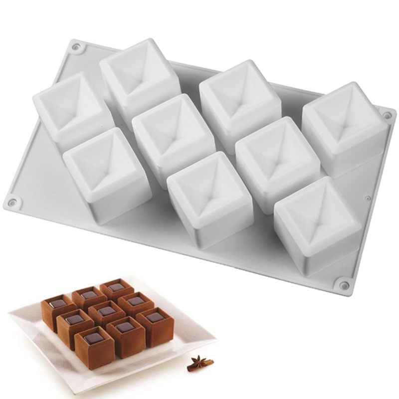 Cube Square Shape Silicone Mold