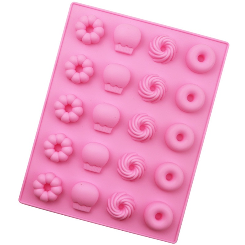 Flower Shaped Donut Mold 20 Cavity