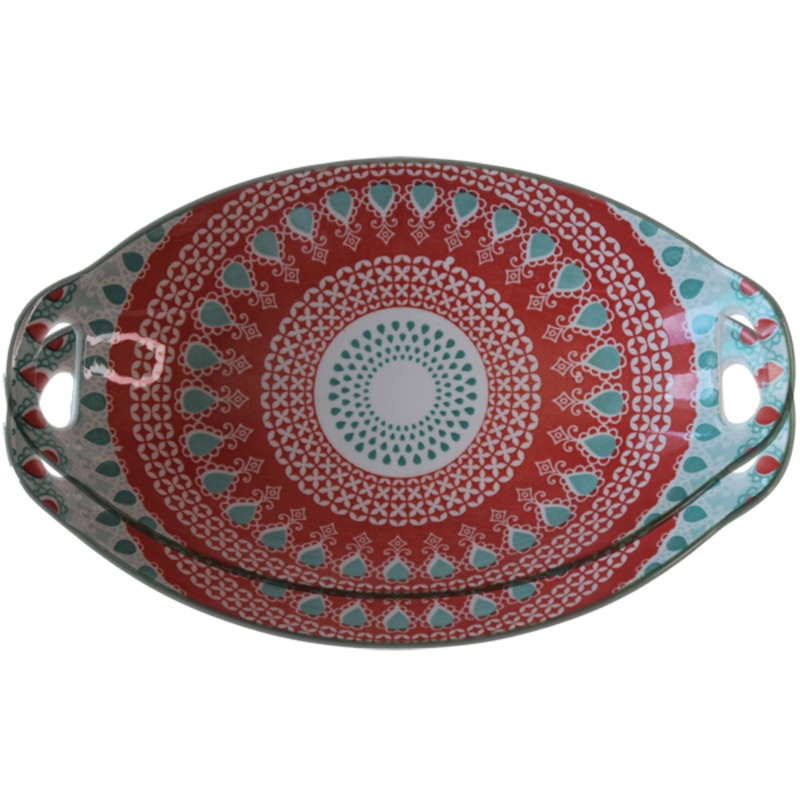 Porcelain Serving Bowl 2Pcs