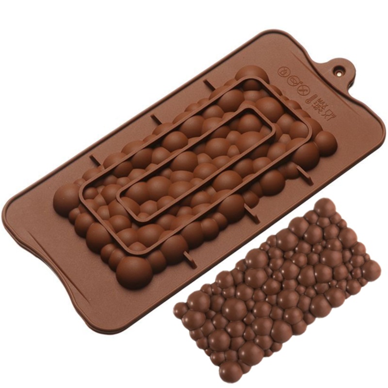 Silicone Bubble Bar Chocolate Mold