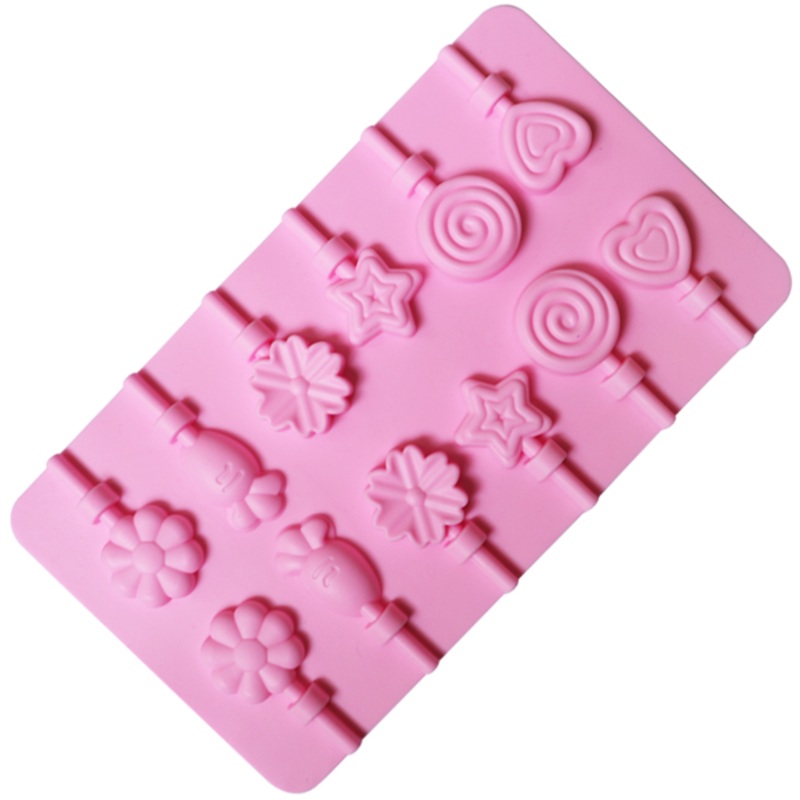 Silicone Lollipop Mold 12 Cavity