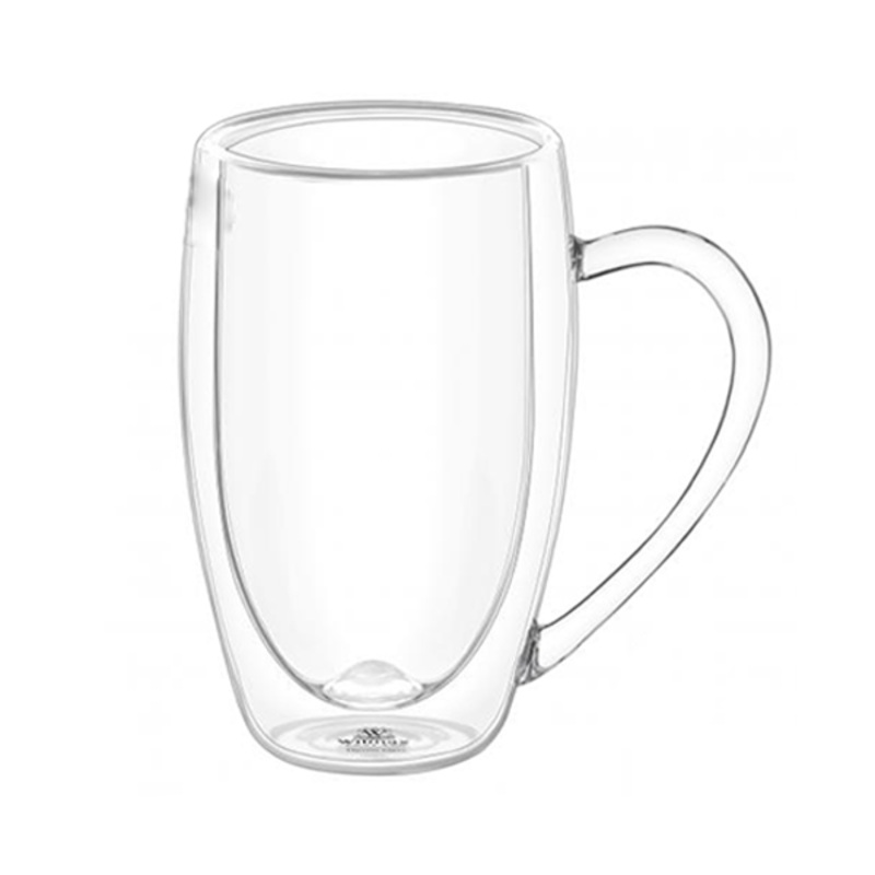 Wilmax Double Wall Thermo Glass Mug