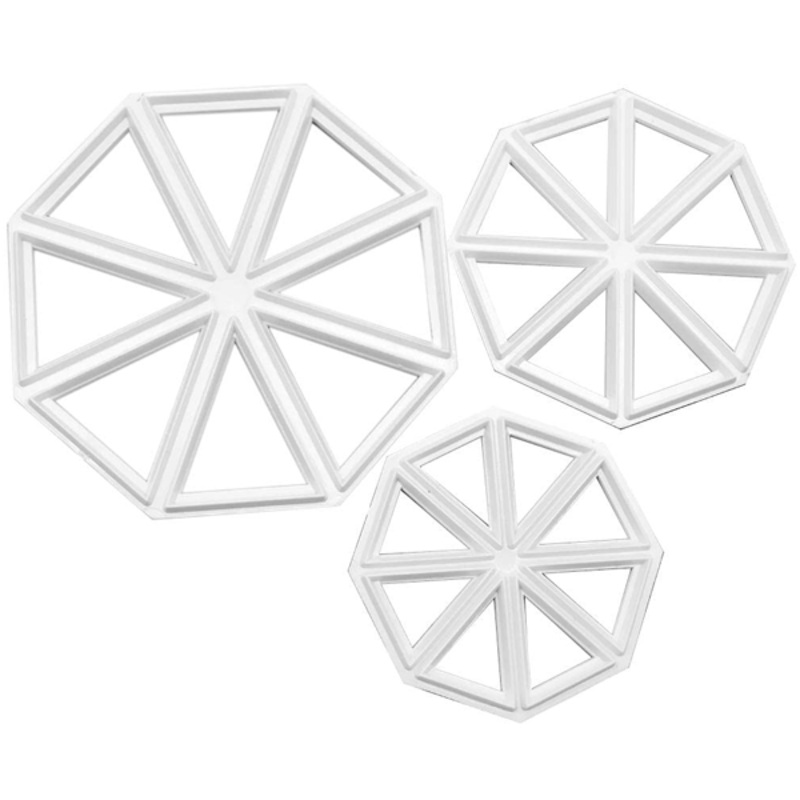 Easy Bunting Fondant Cutter 3Pcs Set