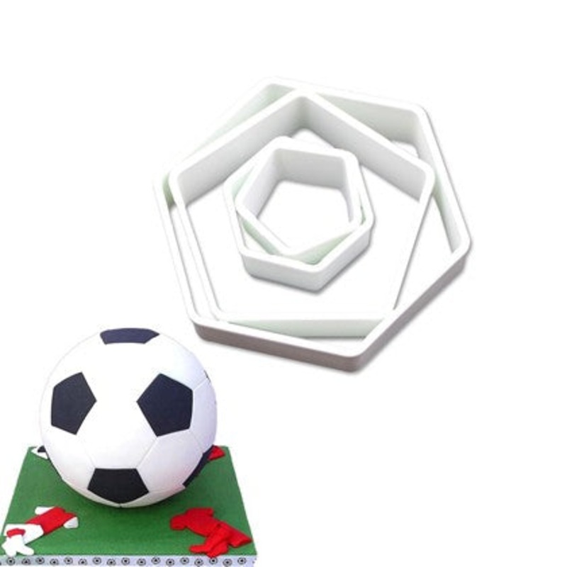 Foot Ball Cookies Cutter Set