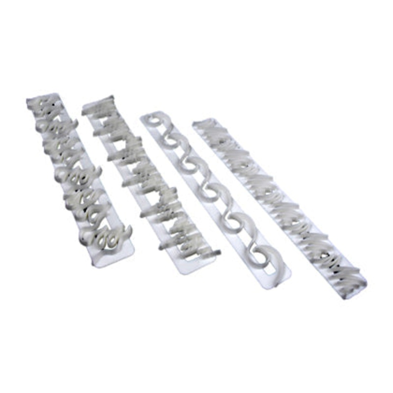 Grass Fondant Cutter 4Pcs Set