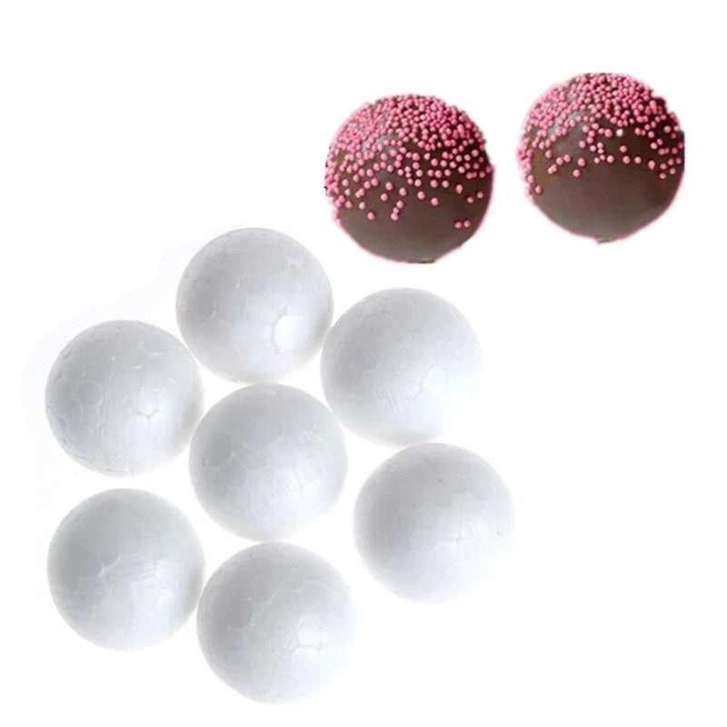 Large Size Chocolate Foam Ball 4Pcs Pack