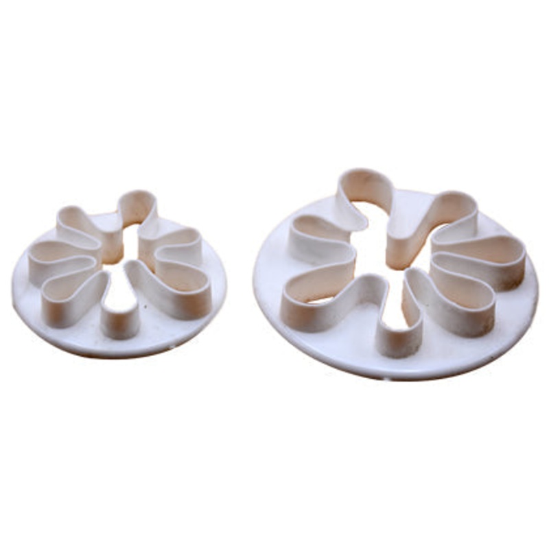 Splat Flower Cutter 2 Pcs Set