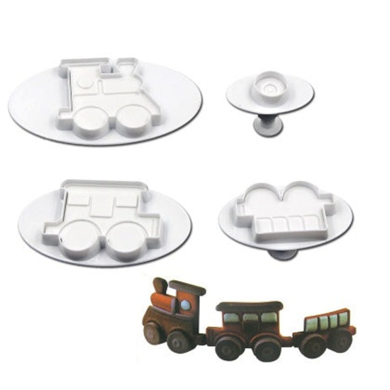 Train Plunger Cutter 4Pcs Set