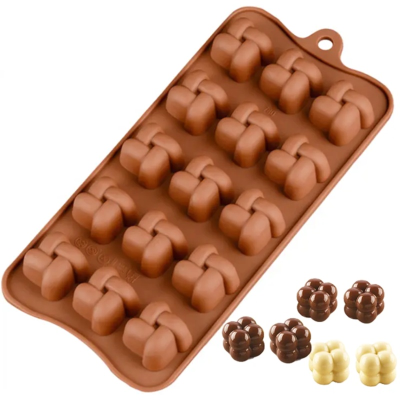 15 Cavity 3D Square mold