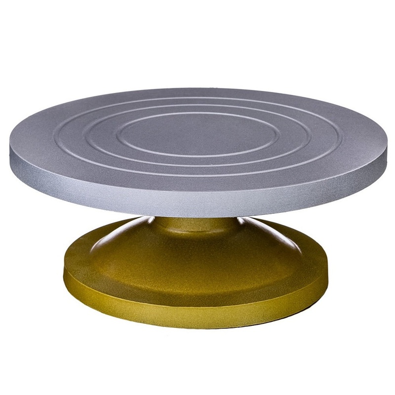 Heavy Cake Rotating Turntable Fiber Plastic Medium
