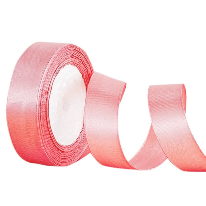 Light Pink Ribbon For Decoration 2CM