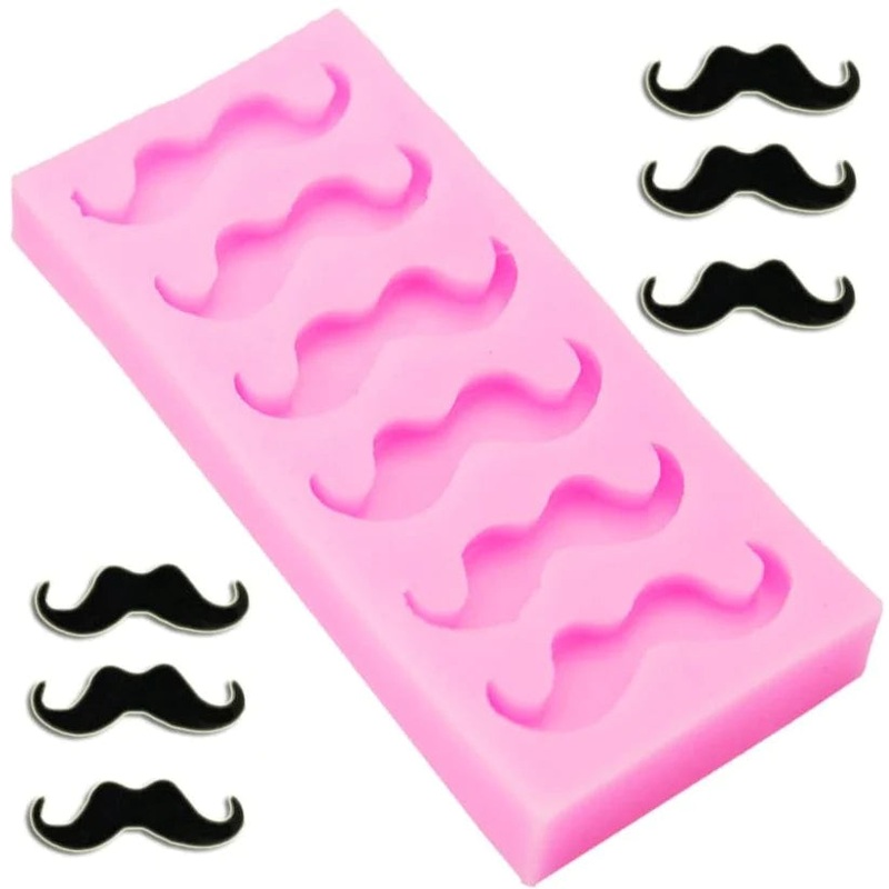 Mustache Silicone Mold
