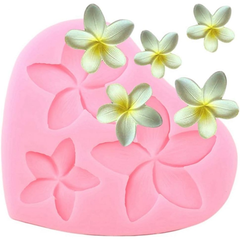 Plumeria Silicone Mold