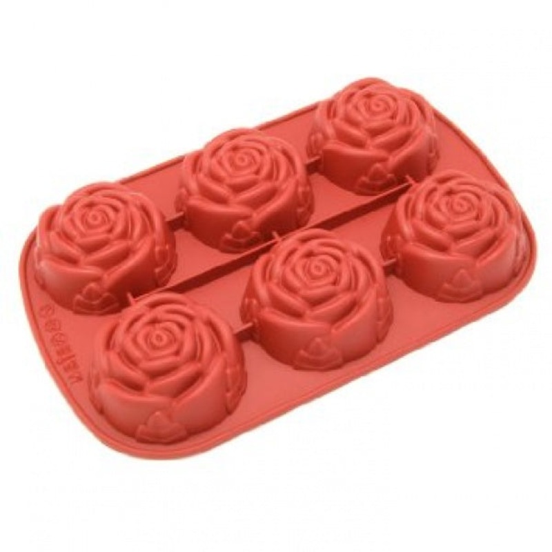 Silicone Cupcake Rose Mould