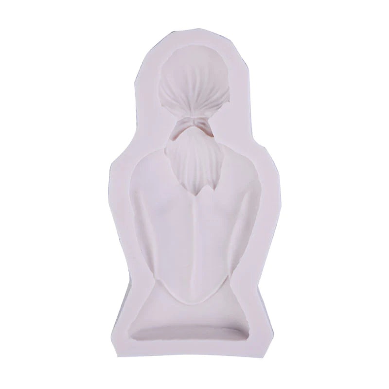 Silicone Mold of a Girl's Back