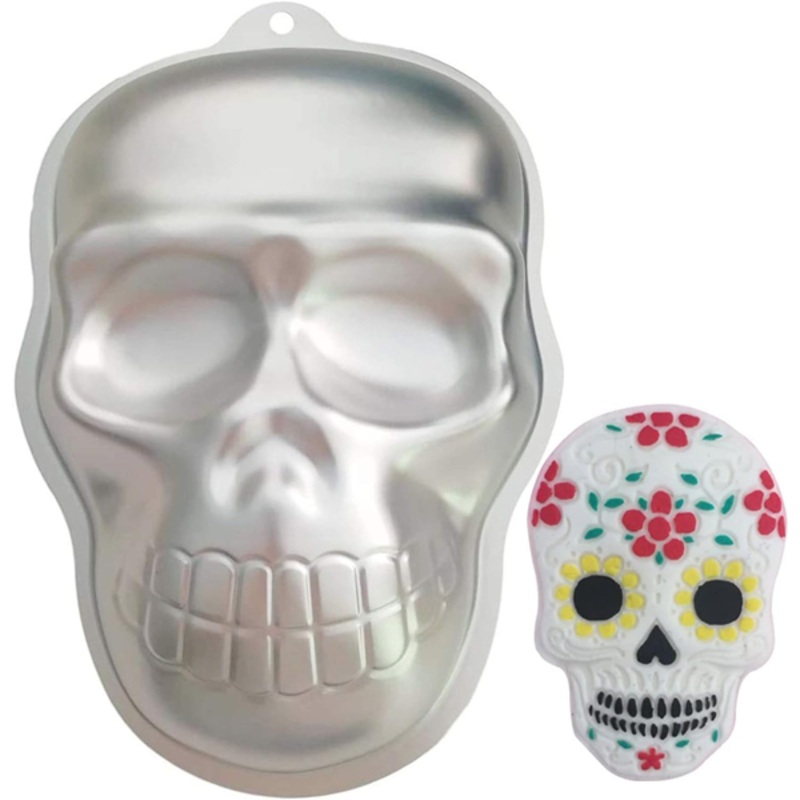 Skull Aluminum Cake Mold