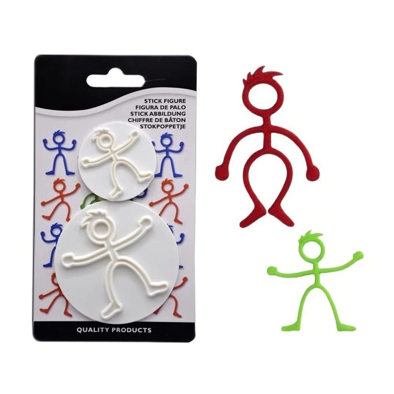 Stick Figure Fondant Cutter