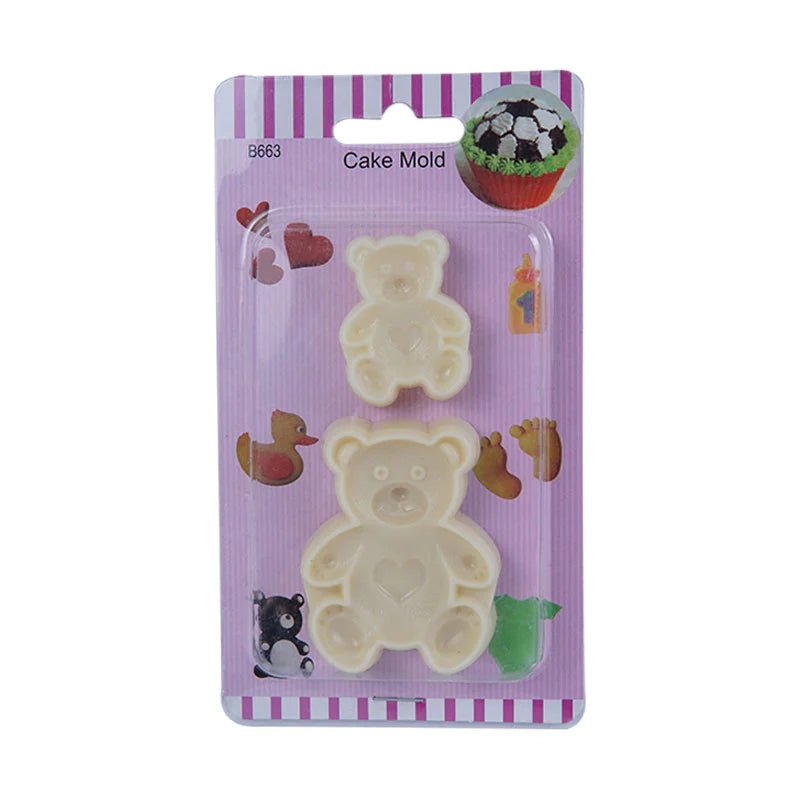 Teddy Bear Fondant & Cookie Cutter