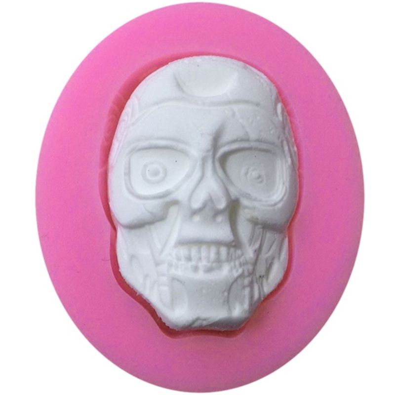 Zombie Head Silicone Fondant & Chocolate Mold