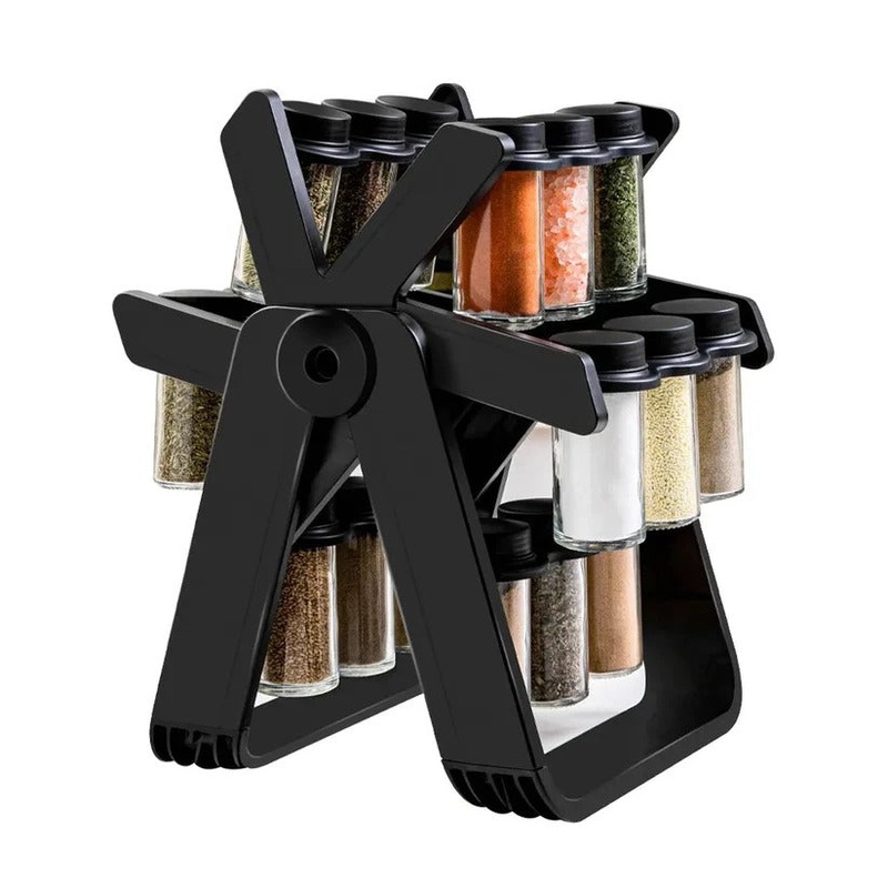 18 Jar Rotating Spice Organiser