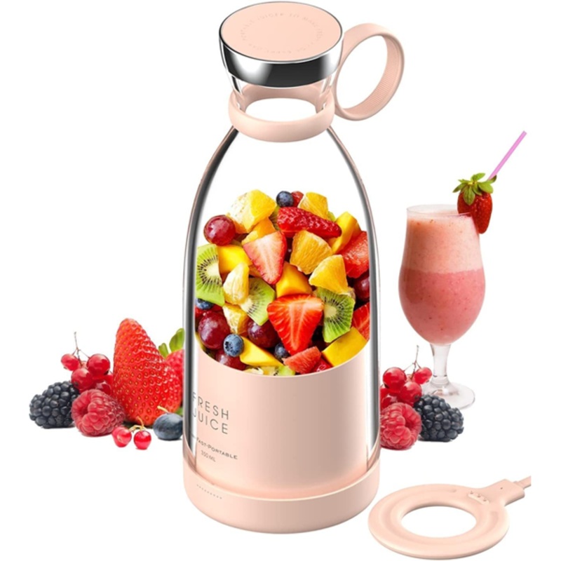 Glass Bottle Portable USB juicer Rechargeable