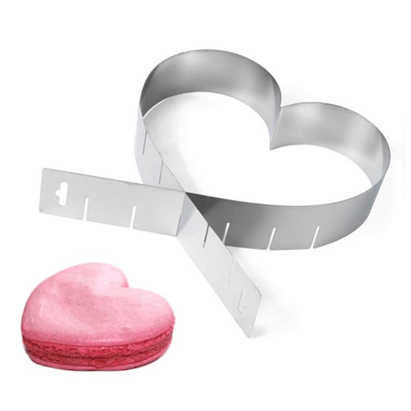 Adjustable Heart Cake Setting Frame