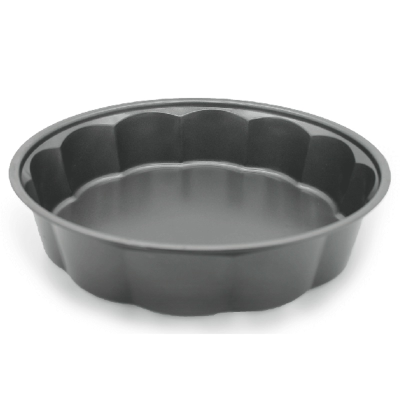 Cake Pan Scalloped Large Round