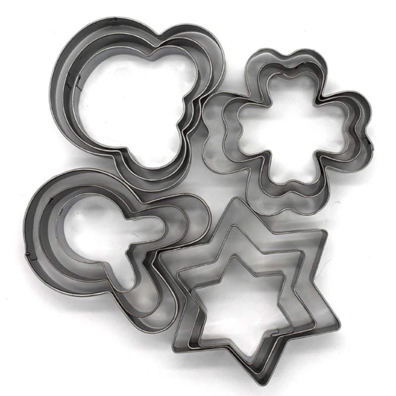 Cookie Cutter Steel Set - Bunny Star Flower & Micky