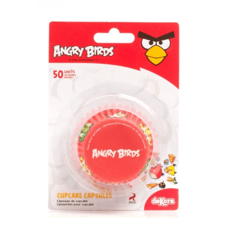 Dekora Cupcake Liner Angry Birds