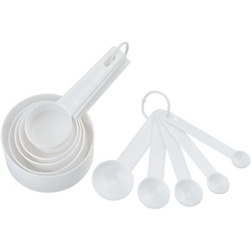 Measuring Cups & Spoons White