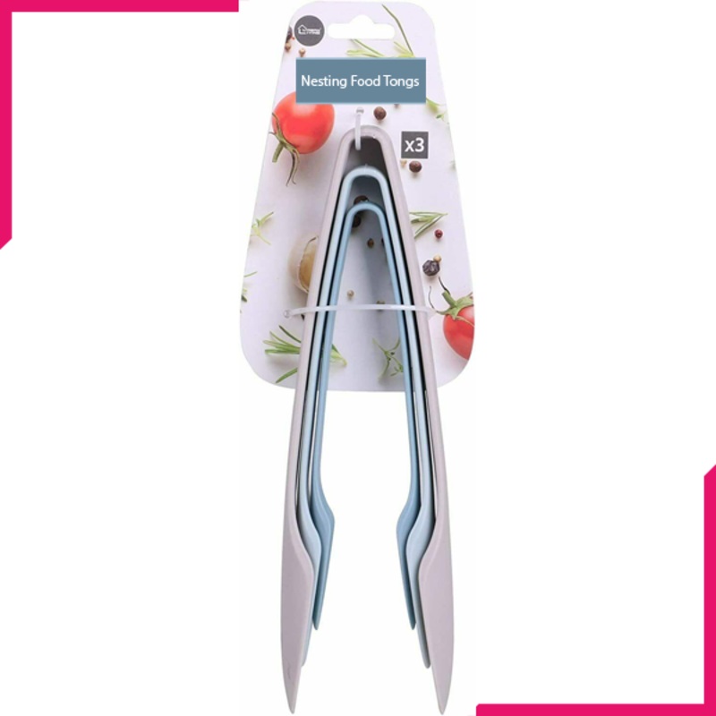 Nesting Food Tong Set
