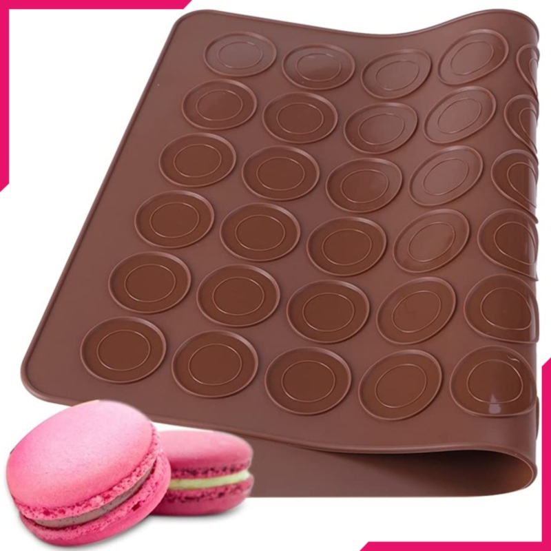 Silicone Macaron Mat 48 Cavity