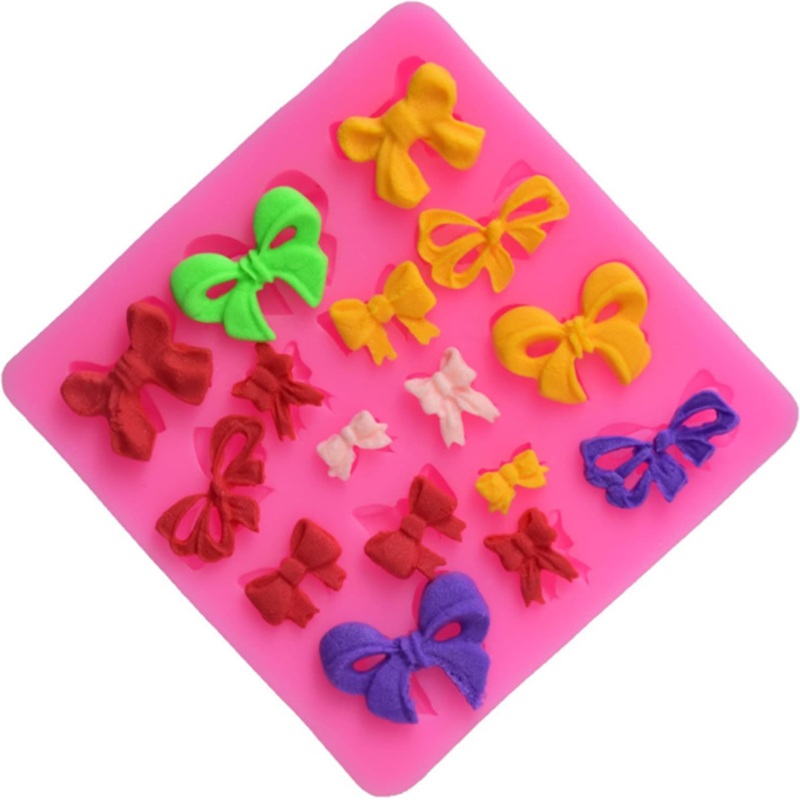 Silicone Mold Bow 16 Cavity