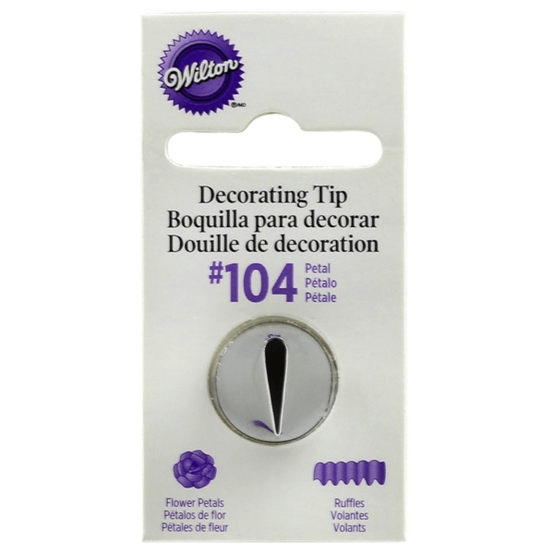 Wilton 104 Petal Decorating Tip