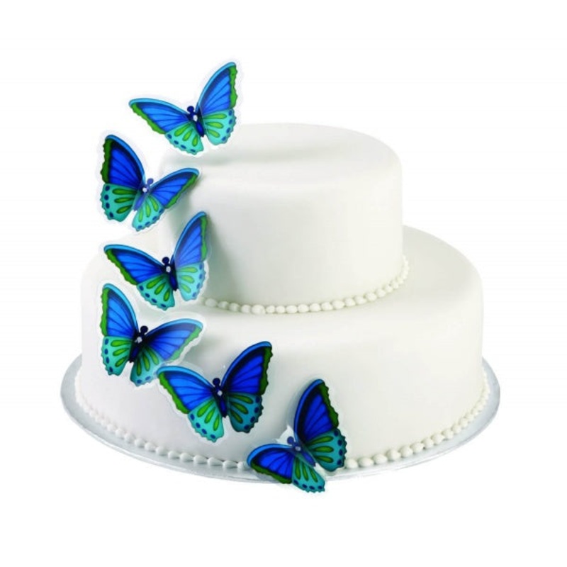 Wilton Cool Butterfly Cake Picks - 12pcs