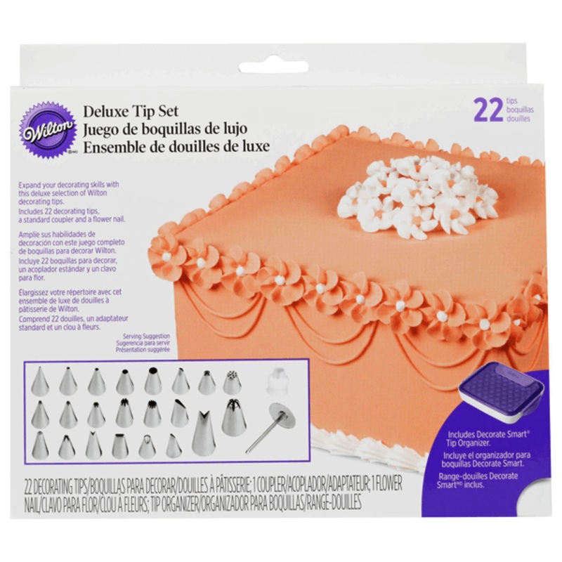 Wilton Deluxe Tip Set - 22pcs
