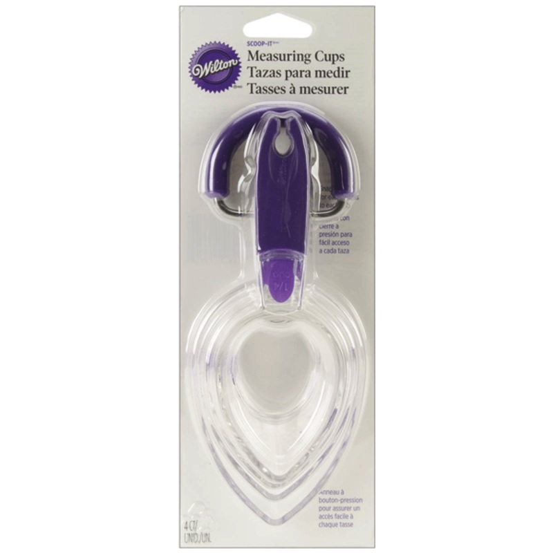 Wilton Scoop-it Measuring Cups Set - 4pcs