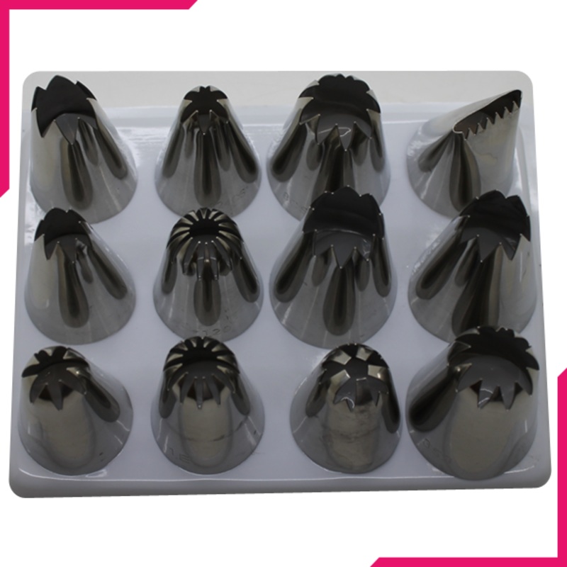 Extra Large Nozzle/tip Set - 12pcs