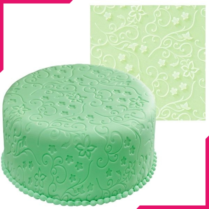 Fondant Imprint Mats -  Floral