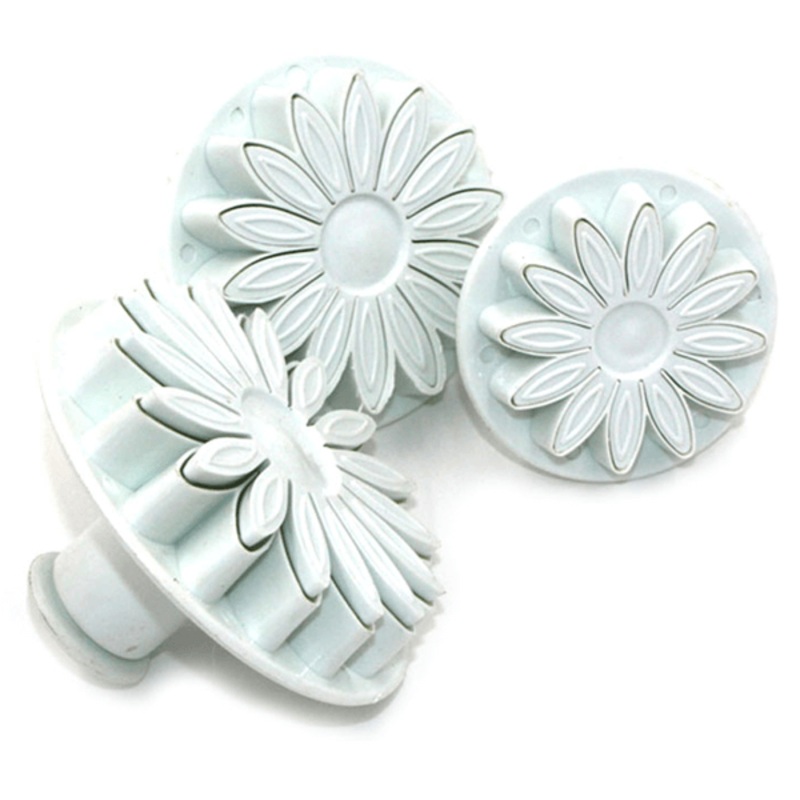 Plunge Cutter Sunflower - 3 pcs