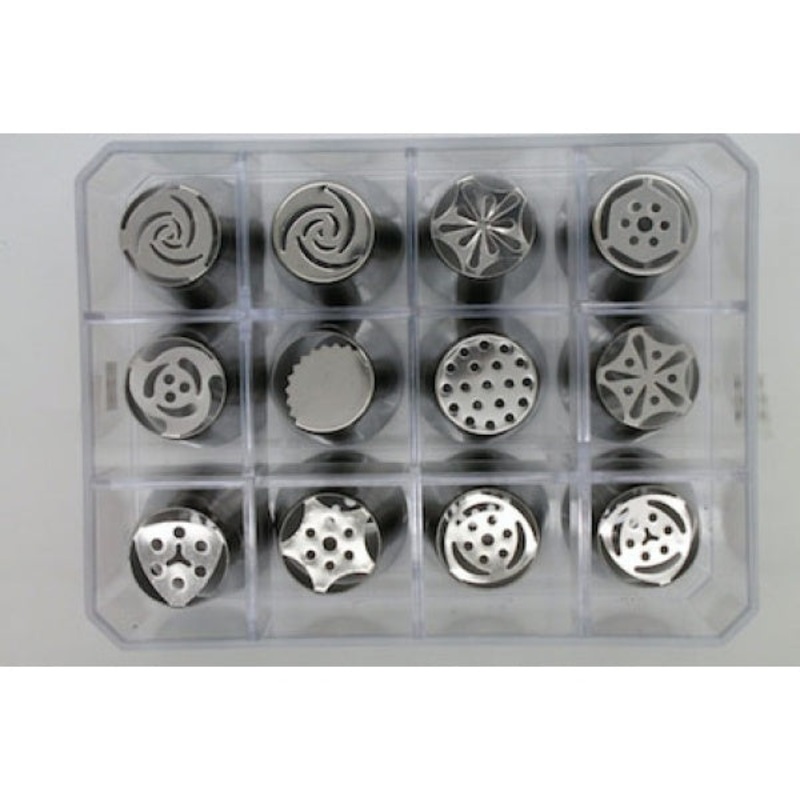 Russian Nozzle set Large - 12 pcs